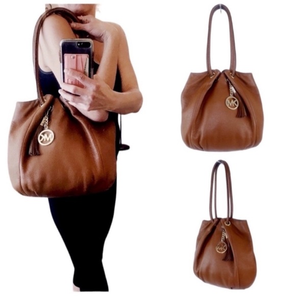 Michael Kors shoulder bag | Boho Bag | designer shoulder bag women’s Purse - Picture 2 of 15